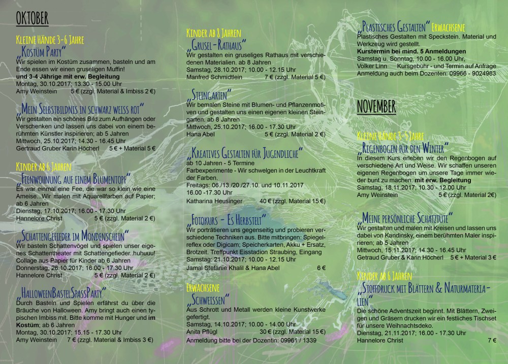 Flyer Schule der Phantasie.indd