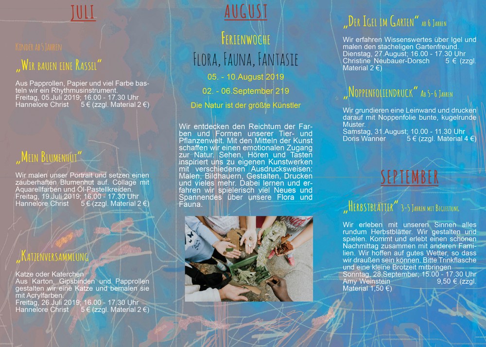 Flyer Schule der Phantasie.indd